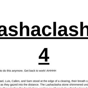 Lashaclasha 4-by Evan R.-Downloadable